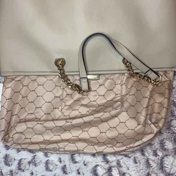 Beige tote - Picture 6 of 7